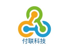 付联科技金融公司logo设计