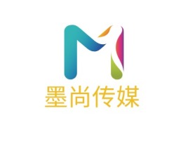湖南墨尚传媒logo标志设计