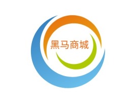 黑马商城金融公司logo设计