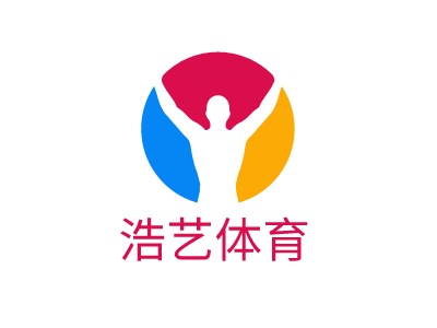 浩藝體育LOGO設(shè)計