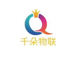 千朵物联公司logo设计