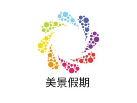 美景假期logo标志设计