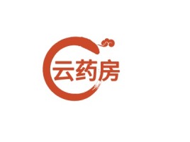 北京云药房运营管理系统公司logo设计