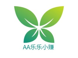 AA乐乐小赚名宿logo设计