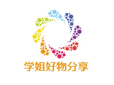 学姐好物分享LOGO设计