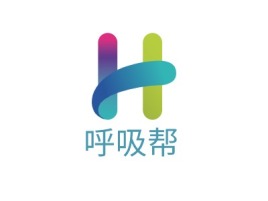 上海呼吸帮门店logo标志设计