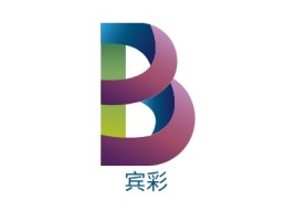 宾彩公司logo设计