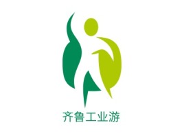 齐鲁工业游logo标志设计