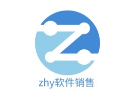 zhy软件销售公司logo设计