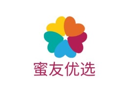 蜜友优选门店logo设计