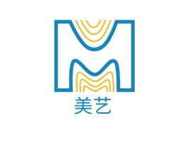 美艺门店logo设计
