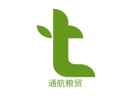 天津通航粮贸品牌logo设计