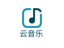 云音乐logo标志设计