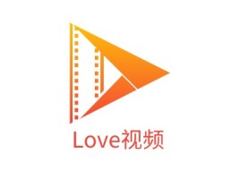 Love视频logo标志设计