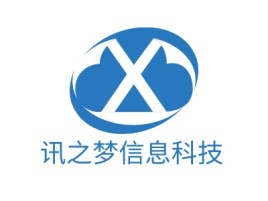讯之梦信息科技公司logo设计