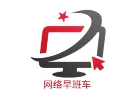 网络早班车公司logo设计