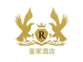 皇家酒店企业标志设计