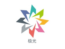 极光公司logo设计