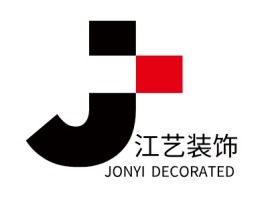 西藏江艺装饰企业标志设计