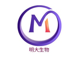 河南明大生物公司logo设计