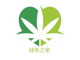 绿色之家企业标志设计
