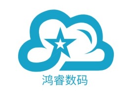 北京鸿睿数码公司logo设计