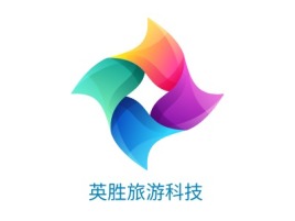 上海英胜旅游科技logo标志设计