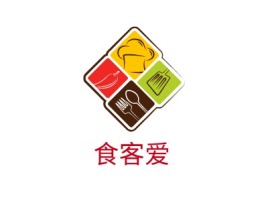 河北食客爱品牌logo设计