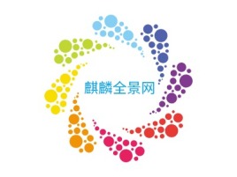 麒麟全景网门店logo设计