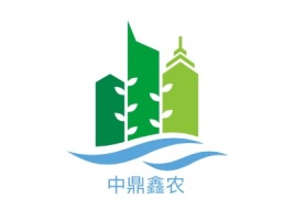 中鼎鑫农企业标志设计