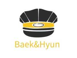 Baek&Hyun店铺标志设计
