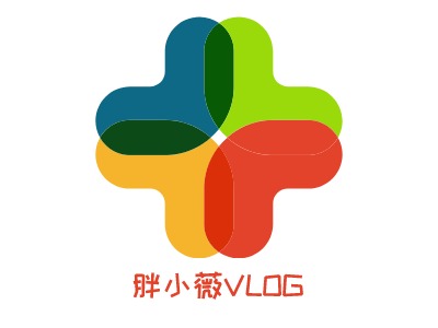 胖小薇VLOG门店logo设计