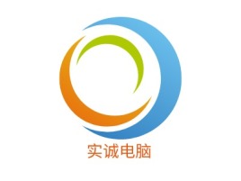 实诚电脑公司logo设计