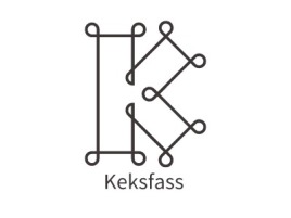 Keksfass店铺标志设计