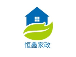 恒鑫家政公司logo设计