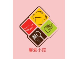馨爱小馆店铺logo头像设计
