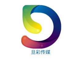 旦彩传媒logo标志设计