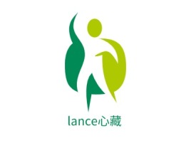 lance心藏logo标志设计