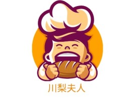 四川川梨夫人品牌logo设计