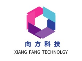向方科技公司logo设计