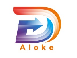 Aloke企业标志设计