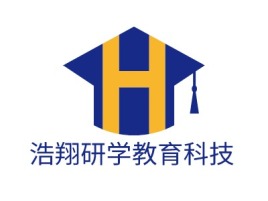 浩翔研学教育科技logo标志设计
