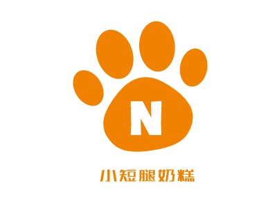 小短腿奶糕LOGO設計