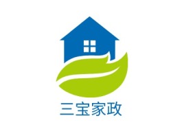 三宝家政公司logo设计