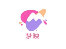 广西梦映logo标志设计