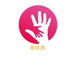 湖北家佳选门店logo设计