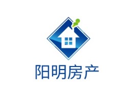 山西阳明房产企业标志设计