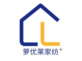 萝优莱家纺名宿logo设计