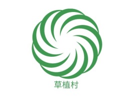 四川草植村公司logo设计