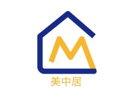 陕西美中居名宿logo设计